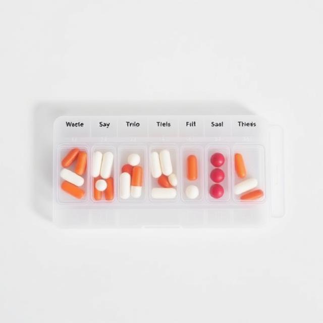 Weekly Pill Organizer